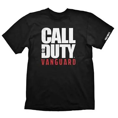 Buy Official Call Of Duty Vanguard T-Shirt, Large Cotton Shirt, Black COD Shirt • 6.99£
