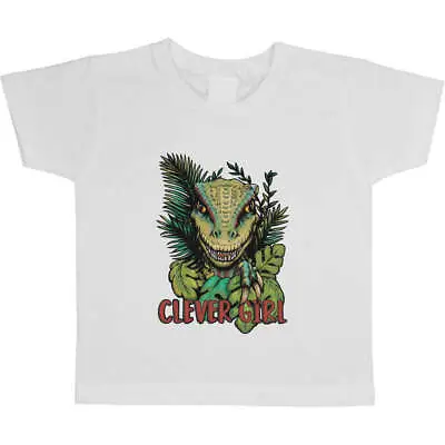 Buy 'Clever Girl Velociraptor' Children's / Kid's Cotton T-Shirts (TS039119) • 5.99£