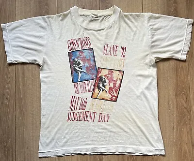 Buy Rare Guns N Roses T Shirt From Slane 92 - M/L • 75£