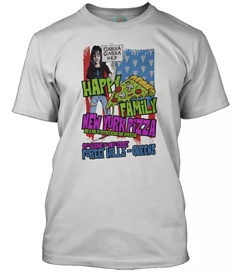 Buy RAMONES Inspired HAPPY FAMILY PIZZA, Men's T-Shirt • 18£