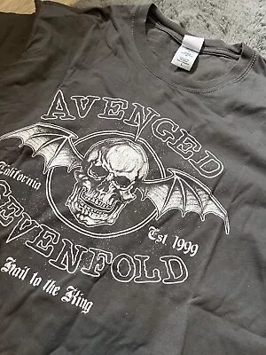 Buy Avenged Sevenfold Tee Shirt Size Large • 25£