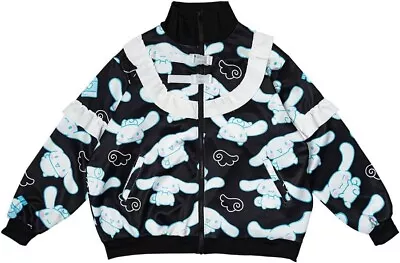 Buy Sanrio Cinnamoroll Cinnamon Jersey Jacket Black One Size Fits All ACDC RAG • 116.12£