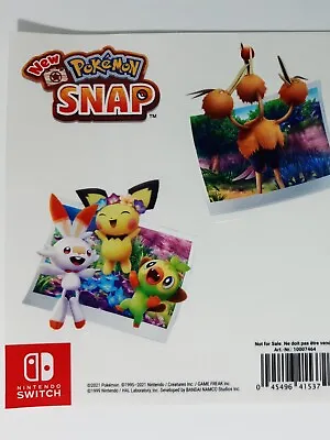 Buy New Pokémon Snap Stickers - New/Unused (Nintendo Promo, Merch) • 9.65£