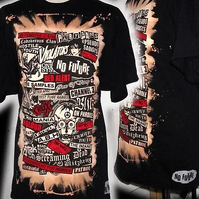 Buy Viva La Punk No Future  100% Unique  Punk  T Shirt Xxl Bad Clown Clothing • 16.99£