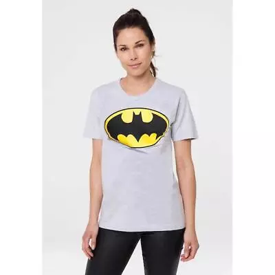 Buy Official DC Comics Justice League Batman Logo Women's T-Shirt • 8.99£