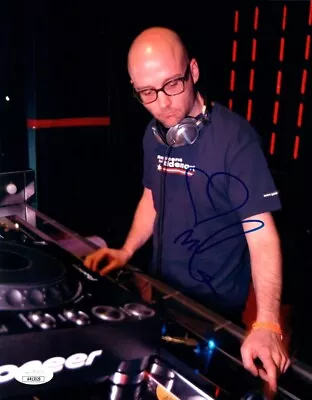 Buy Moby Signed Autographed 8X10 Photo DJ T-Shirt Performing JSA AR13029 • 76.85£
