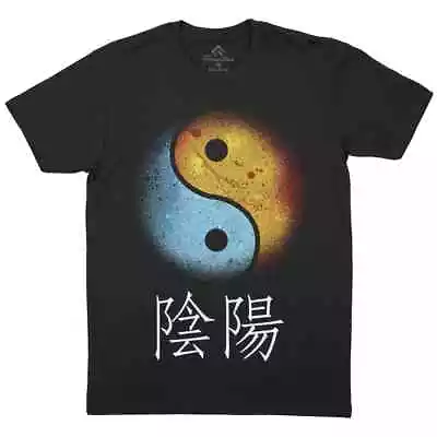 Buy Yin And Yang Mens T-Shirt Asian Chinese Symbol Sign Yoga Cosmos Peace P639 • 11.99£