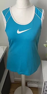 Buy Nike Blue Sleeveless T-shirt Size Medium • 3.99£