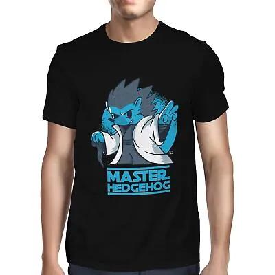 Buy 1Tee Mens Master Hedgehog Spoof  T-Shirt • 7.99£
