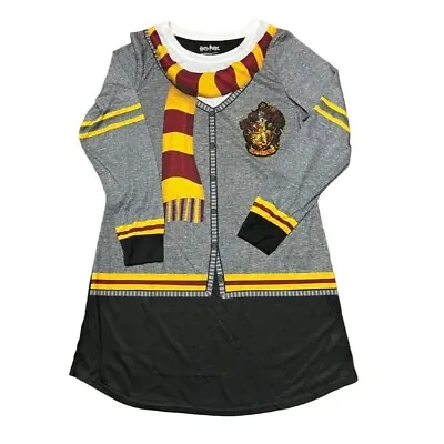 Buy Harry Potter Hogwarts Gryffindor Nightgown Sleep Shirt Pajamas Medium • 8.65£