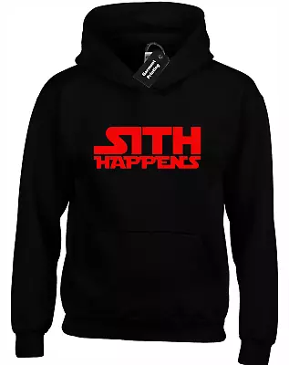 Buy Sith Happens Hoody Hoodie Star Darth Yoda Jedi Wars Luke Big Size 3xl 4xl 5xl • 16.99£