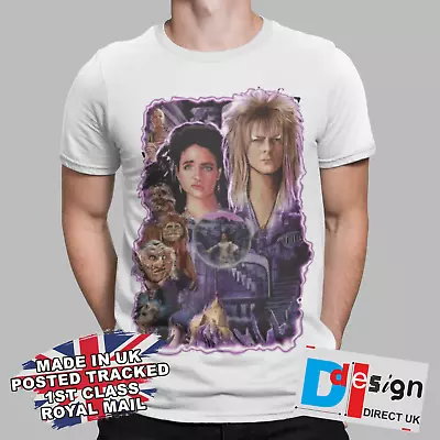 Buy David Bowie T-shirt Labyrinth Movie Retro 80s Sci Fi Film Tee Book 90s • 6.99£