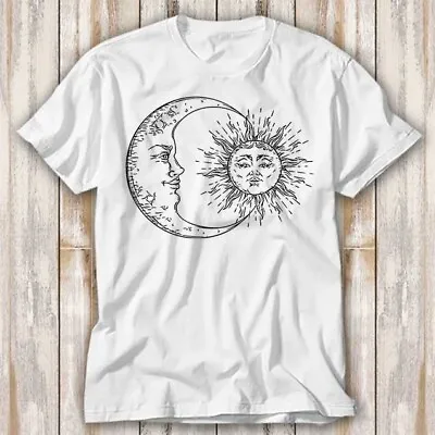 Buy The Moon & The Sun Antique Crescent Sun T Shirt Top Tee Unisex 4250 • 6.70£