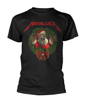 Buy Metallica 'Creeping Santa' (Black) T-Shirt - NEW & OFFICIAL! • 17.69£