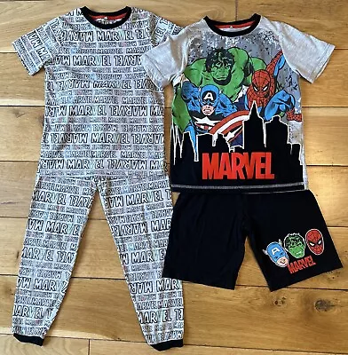 Buy George Boys 2 X Marvel Pyjama Sets Age 6-7 Years  • 8£