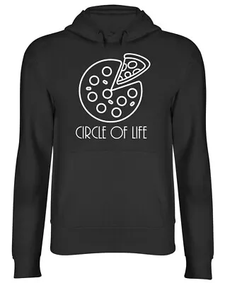 Buy Circle Of Life Pizza Mens Ladies Womens Unisex Hoodie • 17.99£