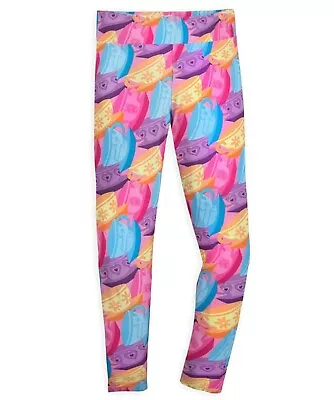 Buy Disney Parks Alice In Wonderland Mad Tea Cups Leggings Size Medium New With Tags • 18.29£