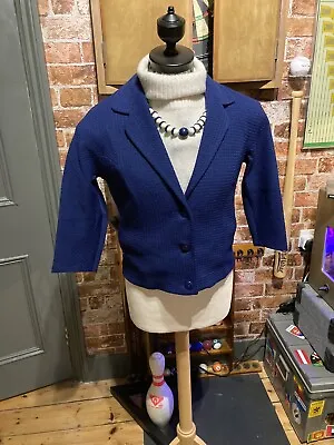 Buy Vintage Ladies Original 1960s Top / Jacket, 3/4 Sleeve. Rockabilly. VLV. Mod • 14.50£