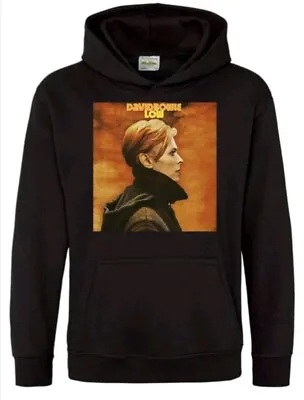 Buy David Bowie Low BLACK  HOODIE NEW S M L XL 2XL & KIDS SIZES UNISEX • 16.50£