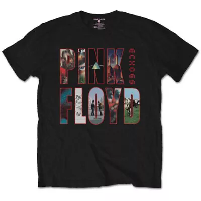 Buy Pink Floyd Album Covers Logo Roger Waters Rock Official Tee T-Shirt Mens • 15.99£