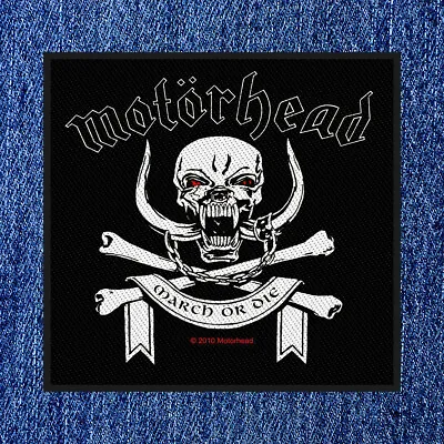 Buy Motorhead - March Or Die (new) Sew On Patch Official Band Merch • 4.75£