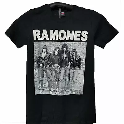 Buy Ramones OFFICIAL T-Shirt CBGB Seal World Tour Johnny Joey Tommy Dee Dee • 15.95£