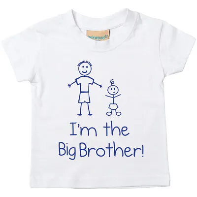 Buy 60 Second Makeover Limited I'm The Big Brother White Tshirt • 11.99£