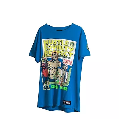 Buy WWE John Cena Tshirt Official Merchandise Blue Rare S Men’s Blue • 16£