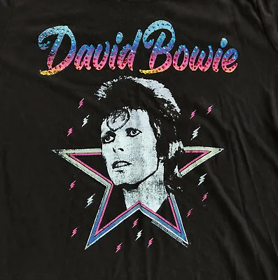 Buy DAVID BOWIE Ziggy Stardust Shirt - Women 2 - Glam Punk Goth Rock Alt 70s RETRO • 14.40£