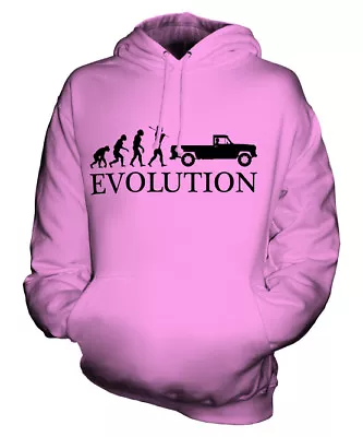 Buy Pick Up Evolution Of Man Unisex Hoodie Top Gift Van Trucker • 32£