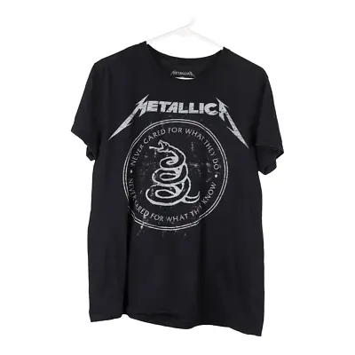 Buy Metallica T-Shirt - Medium Black Cotton • 20.60£