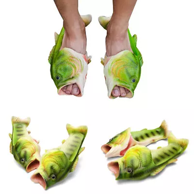 Buy Stylish And Quirky Fish Flip Flops Ideal For Summer Fun • 9.65£