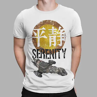 Buy FireFly SERENITY T-Shirt Japanese Tee Space TV Movie Film Retro Classic Alien • 7.97£