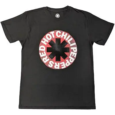 Buy Red Hot Chili Peppers Red Circle Asterisk Official Merch T-shirt M/L/XL New • 21.90£