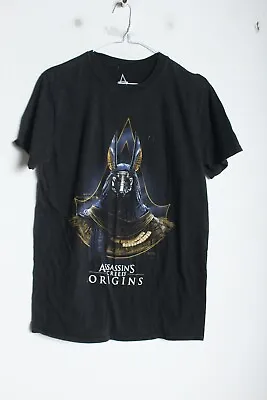 Buy Assassins Creed Origins Mens Printed Tshirt -Black - Size S SMall (v-J2) • 4.99£