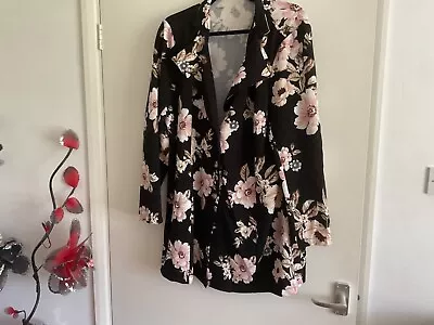Buy Floral Fitted Light Weight Ladies Jacket, Shein, Size 2x • 5.99£