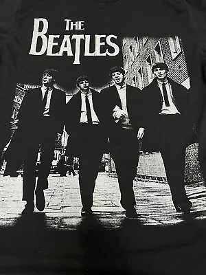 Buy The Beatles Band T Shirt Black Size XL In Black • 25£