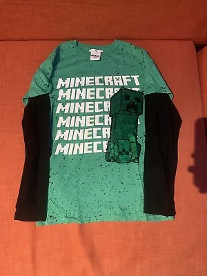 Buy Black And Green Sequin Creeper Print T-shirt • 10£