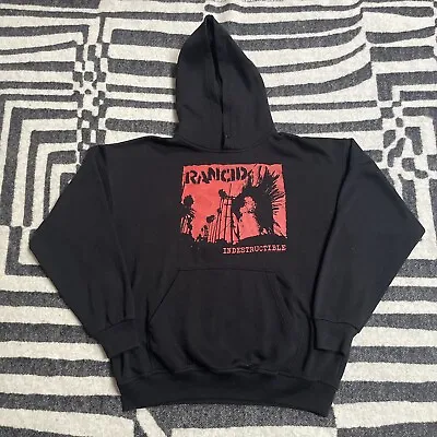 Buy Vintage Early 00s Rancid Indestructible Hoodie Grunge Punk Retro Pullover • 50£