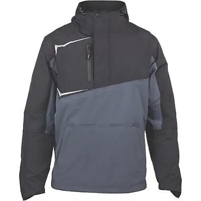 Buy Dickies Overhead Waterproof, Windproof, Breathable Jacket XXXXL New Grey/Black • 45.65£