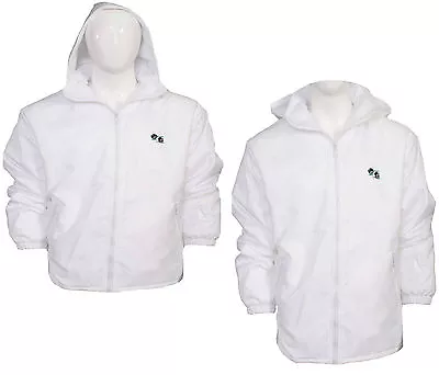 Buy Unisex New Lawn Bowls Bowling White Fleece Lined Waterproof Top Hoodie Jacket  • 9.99£