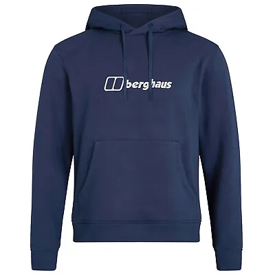 Buy 2023 Berghaus Mens Logo Hoodie Pullover Top Kangaroo Pocket Pouch Soft Warm • 59.95£