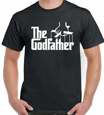 Buy The Godfather T-Shirt Movie Mafia Christening God Father Funny Gift Present Tee • 9.99£