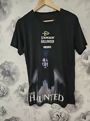 Buy Mens Black The Strongbow Halloween The Haunted  T-Shirt Size M P2P 19  • 6.50£