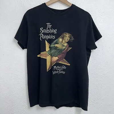 Buy The Smashing Pumpkins Mellon Collie Tee Black T-Shirt Women’s Large • 14.30£