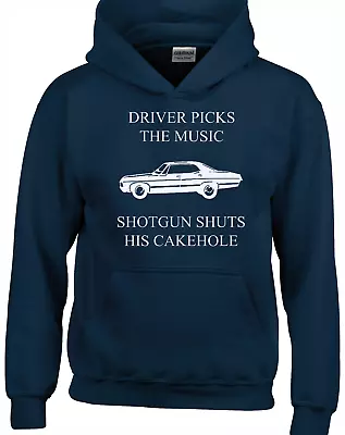 Buy Driver Picks Music Hoody Hoodie Funny Supernatural Fan Design Winchester Brother • 16.99£