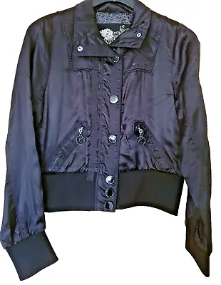 Buy Women's Vintage Bomber Jacket Size 14 Retro • 24.99£