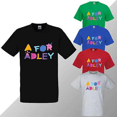 Buy A For Adley Kids Girls T Shirt Top Tee Fun Youtuber Inspired Merch Gamer Gifts  • 7.99£