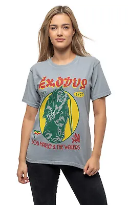 Buy Bob Marley Exodus 1977 Tour Dye Wash T Shirt • 17.95£