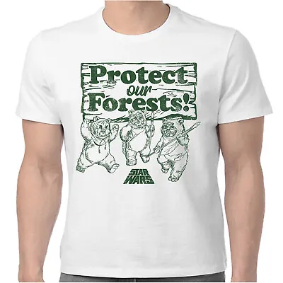 Buy Star Wars T Shirt Protect Our Forests Official New Large • 9.99£